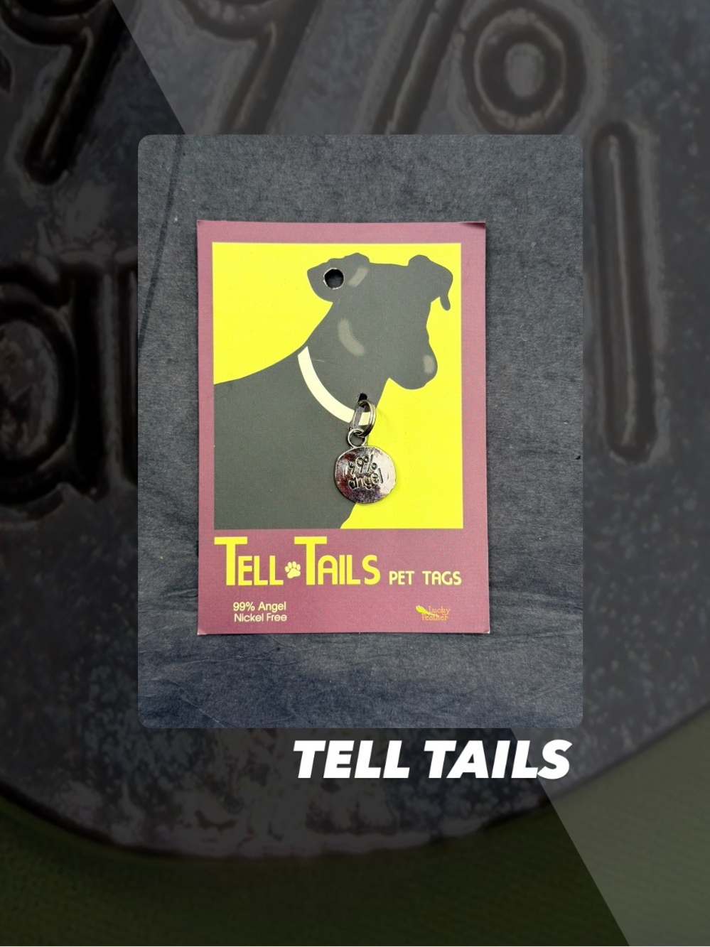 NWT Tell Tails Pet Tag